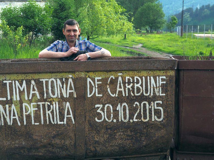 Cătălin Cenușă, brigadier-șef la Mina Lonea, fost brigadier-şef la Mina Petrila.