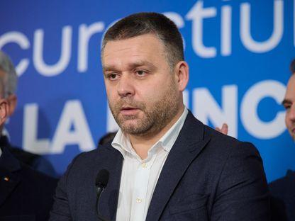 Ciprian Ciucu, PNL, este noul primar General al Capitalei. Foto: Inquam Photos / Codrin Unici