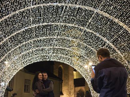 GALERIE FOTO. Târgul de Crăciun din Sibiu