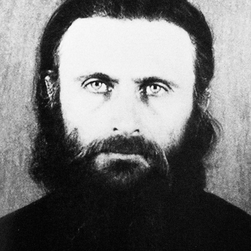 Părintele Arsenie Boca în arest la Timişoara, în 1955. Fotografie din arhiva CNSAS.