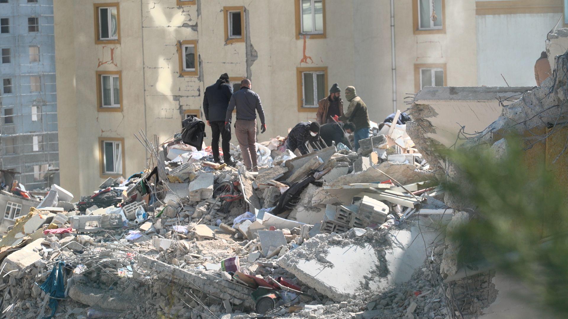 Atât a mai rămas din casa lui Hatice. Foto: Festim Beqiri
