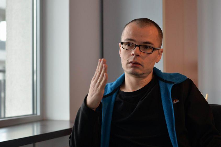 Herpetologul Vlad Cioflec. Foto: Lucian Muntean