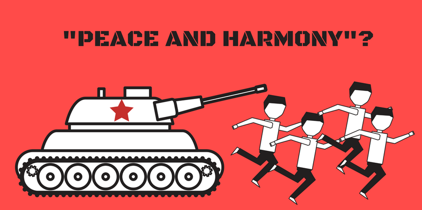 O altă componentă a propagandei este revizionismul istoric