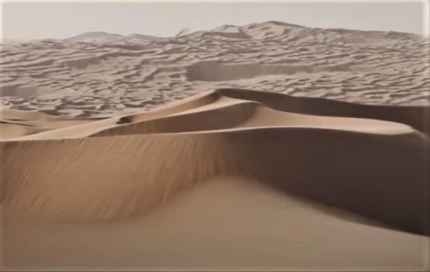 Villeneuve a filmat versiunea sa a planetei-deșert Dune în valea Wadi Rum din Iordania FOTO captură din trailerul filmului