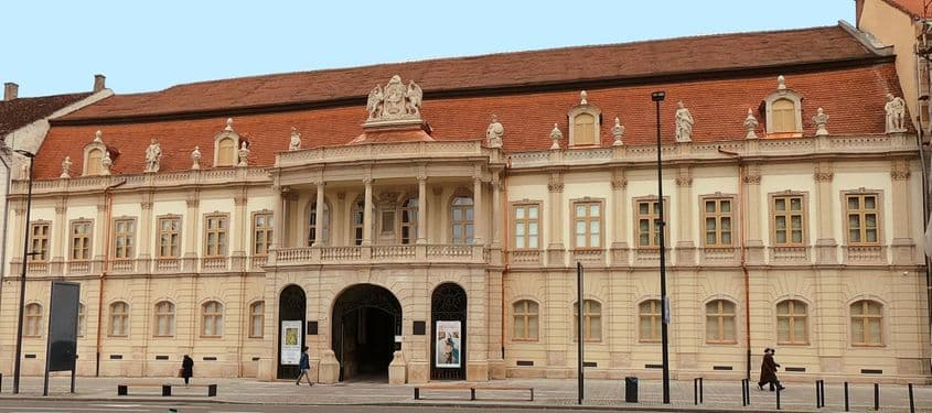 Palatul Bánffy după renovarea fațadei. Foto: Feleki István