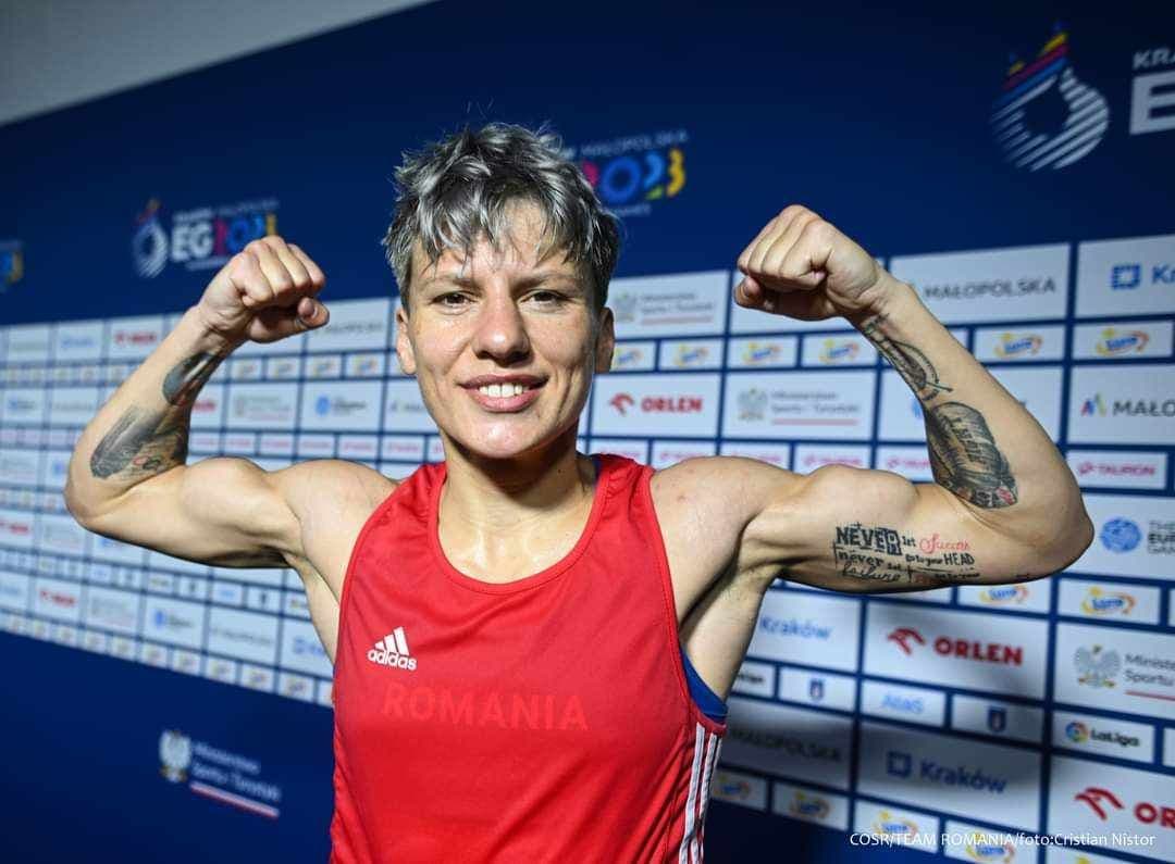Lăcrămioara Perijoc la Jocurile Europene Cracovia Malopolska. Foto: COSR