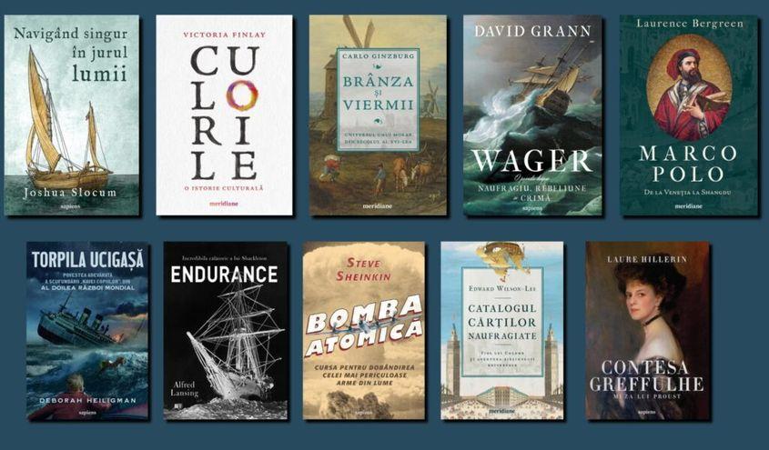 Din catalogul colecțiilor Meridiane și Sapiens