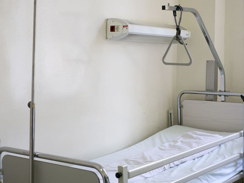 Pat-standard pentru pacienţi arşi, de la Spitalul Judeţean Cluj. Foto: Raul Ştef