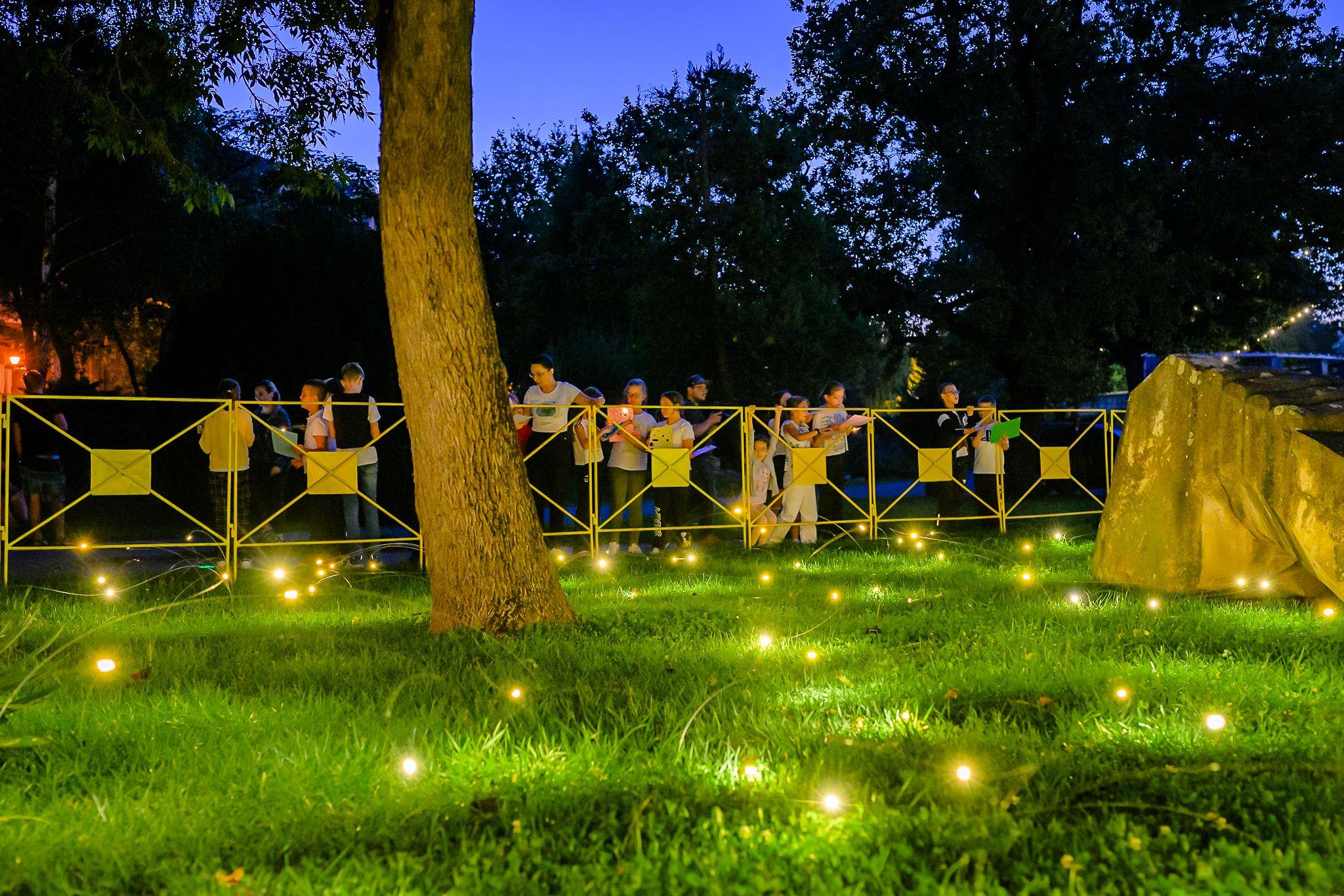 Firefly Field: câmpul de licurici amplasat in Parcul Alpinet, lângă The Lighthouse, pe malul Begăi, atrage în fiecare seară mulți copii fascinați de licurici.