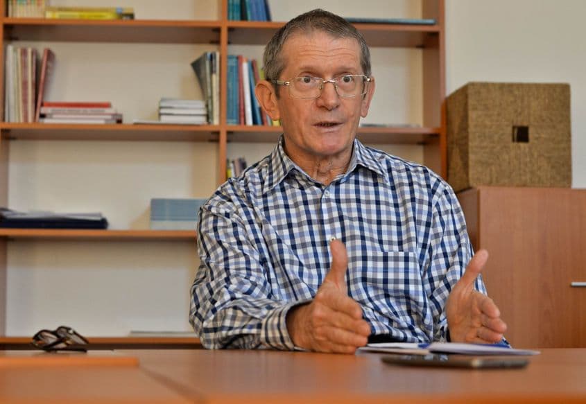 Profesorul Dumitru Sandu. Foto: Lucian Muntean