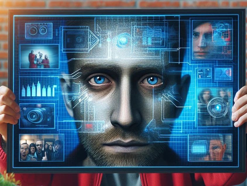 Imagine despre deepfake generată cu Dall-E, o aplicație prin care textul e transformat în poze. E un exemplu din milioane despre cum a ajuns să fie folosită inteligența artificială.