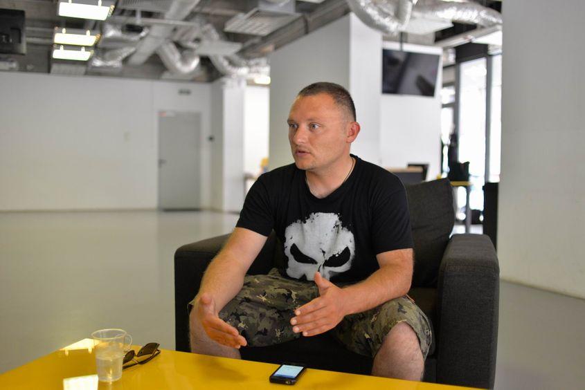 Biologul Paul Țibu. Foto: Lucian Muntean