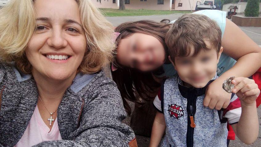 Mihaela State a descoperit că evaluarea psihologică depusă la dosarul ei de divorț avea pasaje întregi identice cu evaluarea psihologică a minorilor unei alte familii FOTO (c) Arhiva de familie