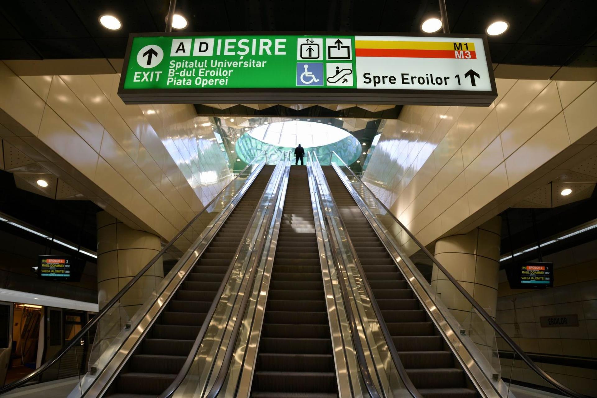 Inaugurarea noii magistrale de metrou M5 Eroilor - Drumul Taberei. Foto Lucian Muntean