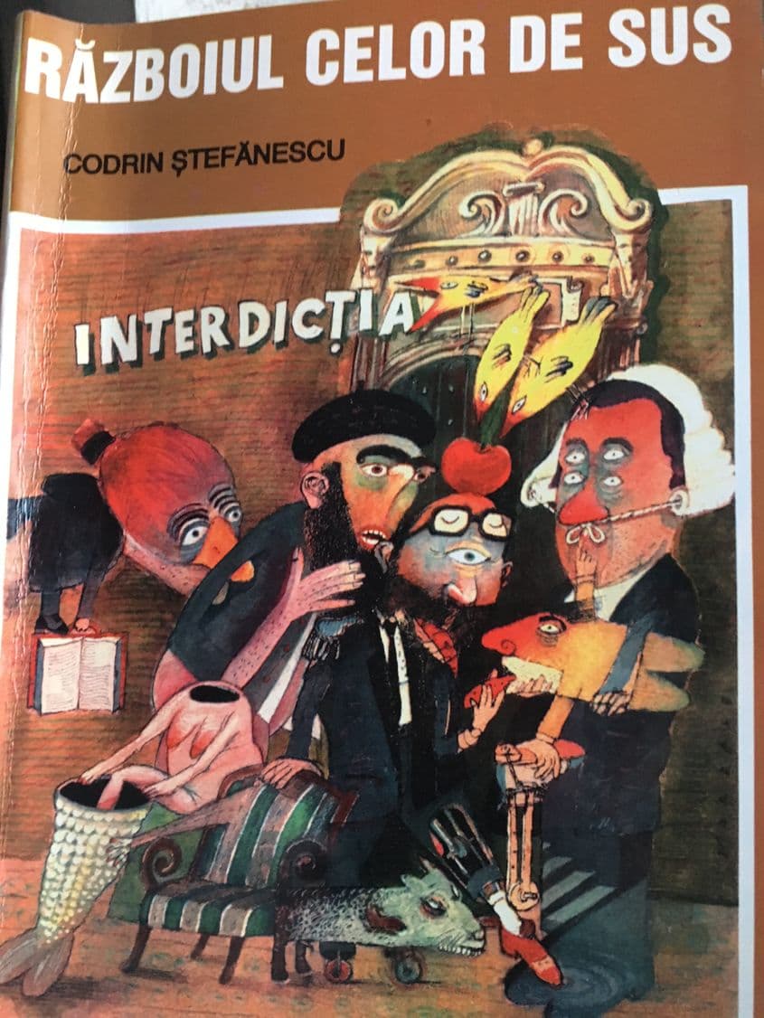 Coperta volumului publicat de Codrin Ștefănescu în 1995.