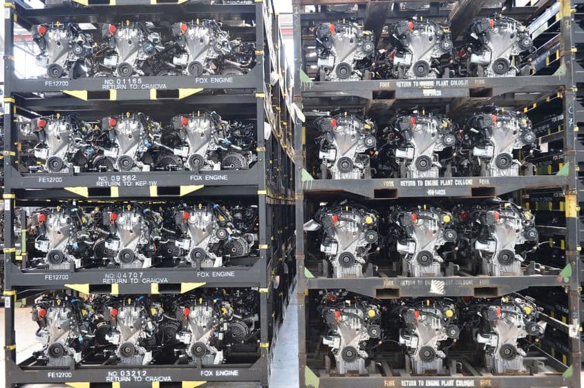 Activitatea uzinei Ford de la Craiova continuă la nivel normal deocamdată. Foto: Silviu Matei | Dreamstime.com