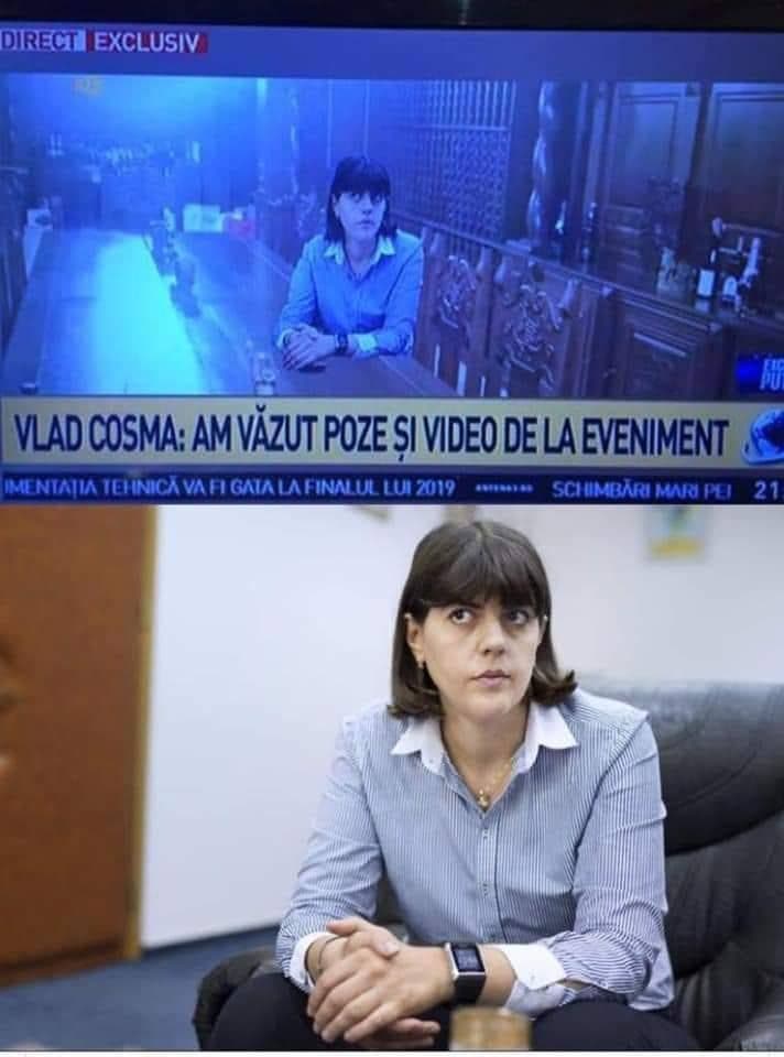 Imaginea trucată difuzată de Antena 3 (sus) și fotografia originală (jos). Sursa: Facebook