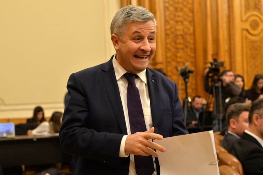 Florin Iordache, în urmă cu mai puțin de un an, când a anunțat modificări ale legislației penale. Foto: Lucian Muntean