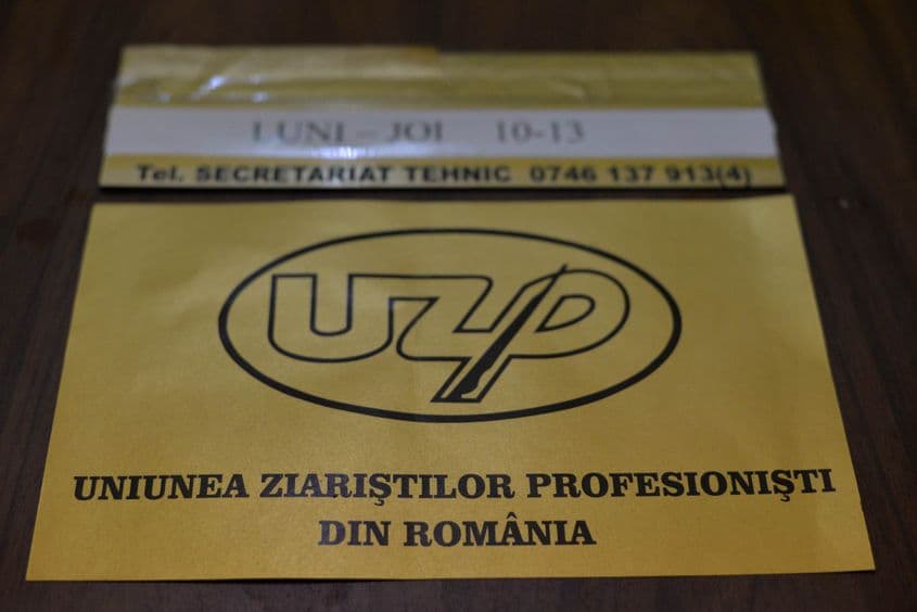 Sediul Uniunii Ziariștilor Profesioniști. Foto: Lucian Muntean