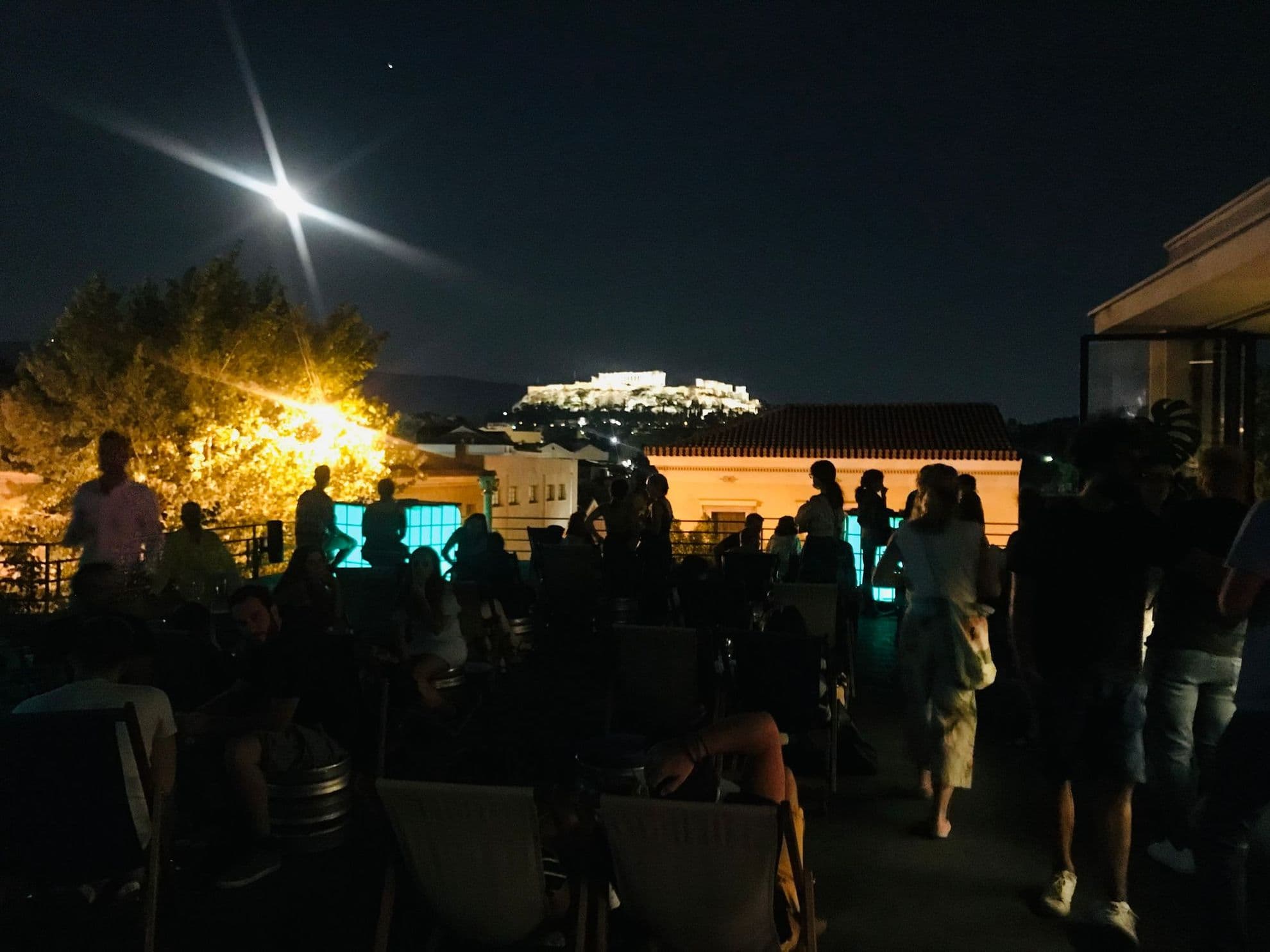 Bios, un rooftop bar din Atena. Foto: Ioana Epure