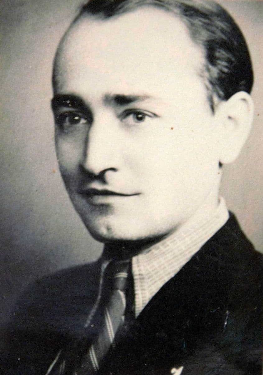 Nicolae Tomaziu, la vârsta de 30 de ani, după întoarcerea de pe front.