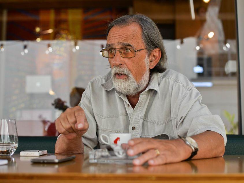 Profesorul universitar Vintilă Mihăilescu, fost director la Muzeul Ţăranului Român. Foto: Lucian Muntean