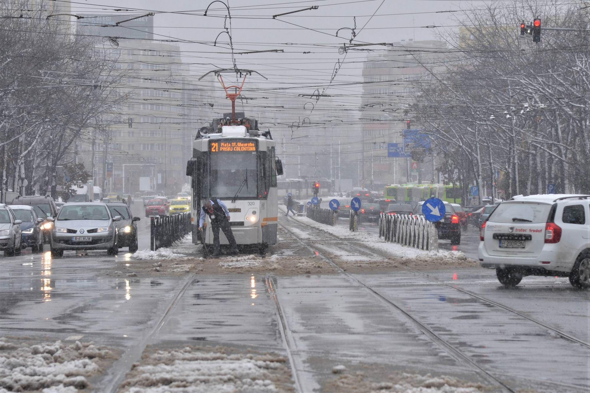 Șoseaua Colentina în zona Piața Obor.  Foto Lucian Muntean