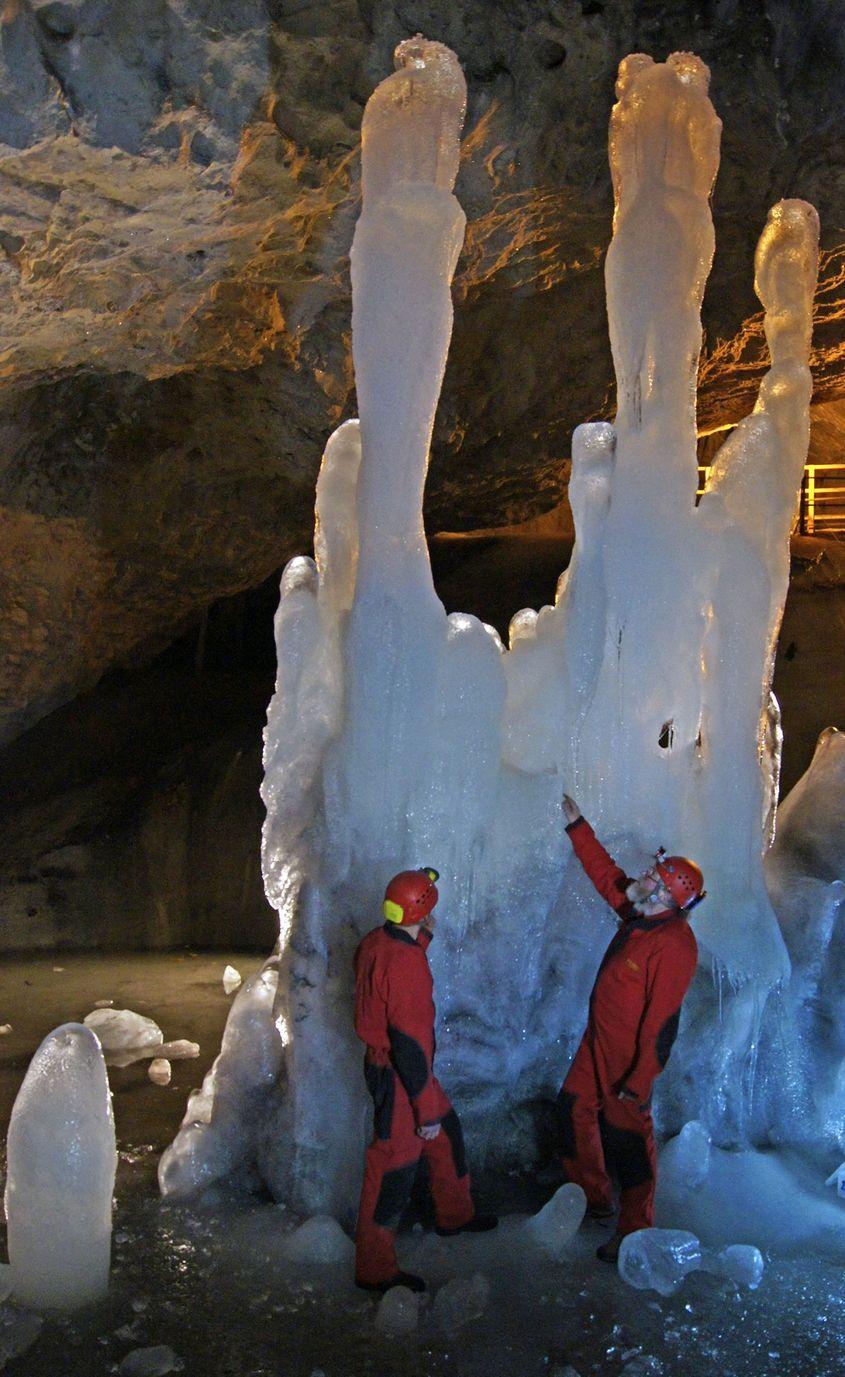Ciubotărescu la Scărișoara. Foto: Arhiva personală