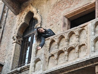 Verona, locul unde turiștii devin actori