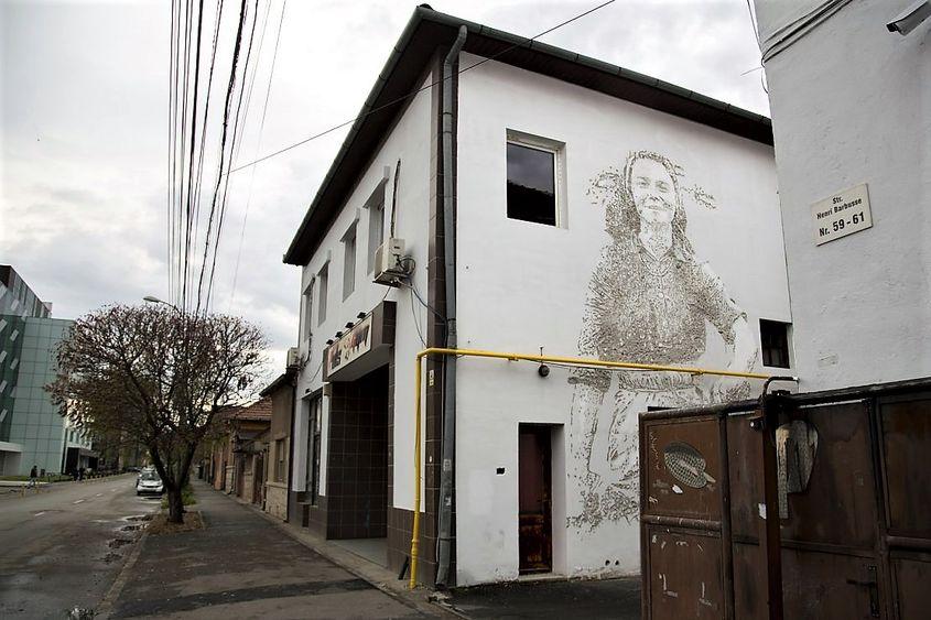 Fabrica de Pensule, strada Henri Barbusse, Cluj-Napoca. Foto: vhils.com