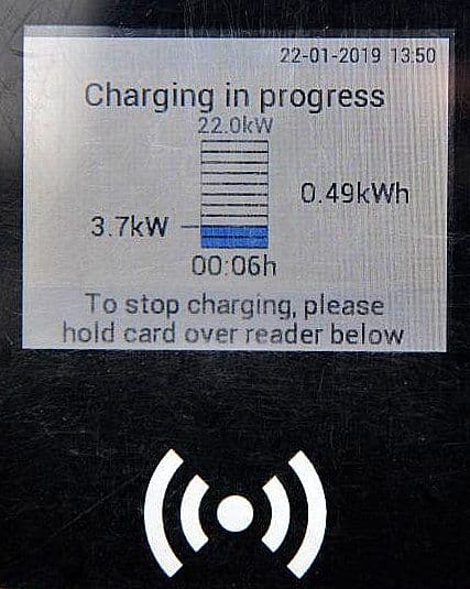 Cum arată „încărcarea” unei mașini electrice. Foto: Lucian Muntean