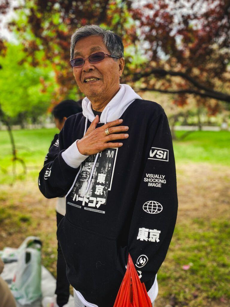 Shibashi, un fost membru al Parlamentului japonez. În tinerețe a făcut parte din Partidul Democrat din Japonia și în urmă cu 15 ani a hotărât să se mute în România. Foto: Luiza Popovici