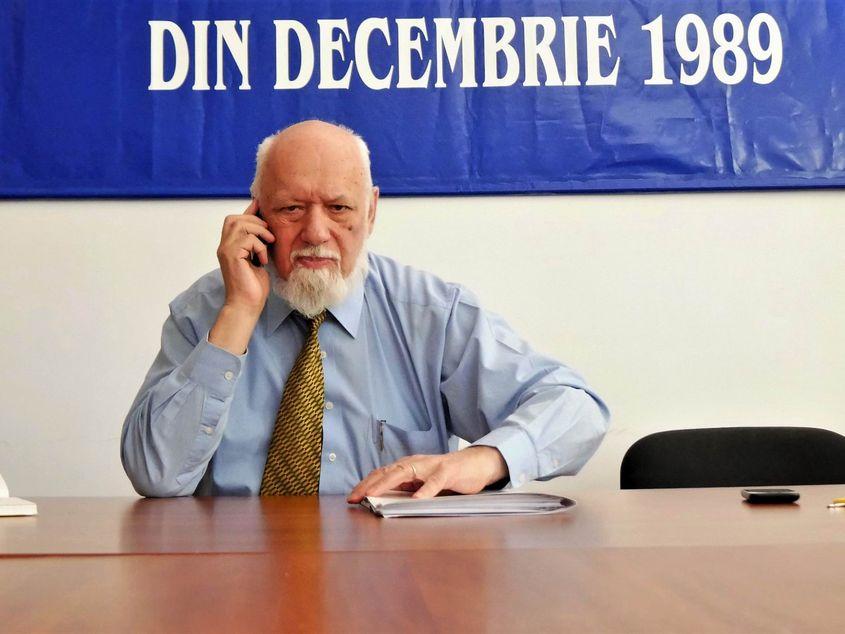 Gelu Voican-Voiculescu este, din martie, directorul Institutului Revoluţiei Române. Foto: Matei Bărbulescu